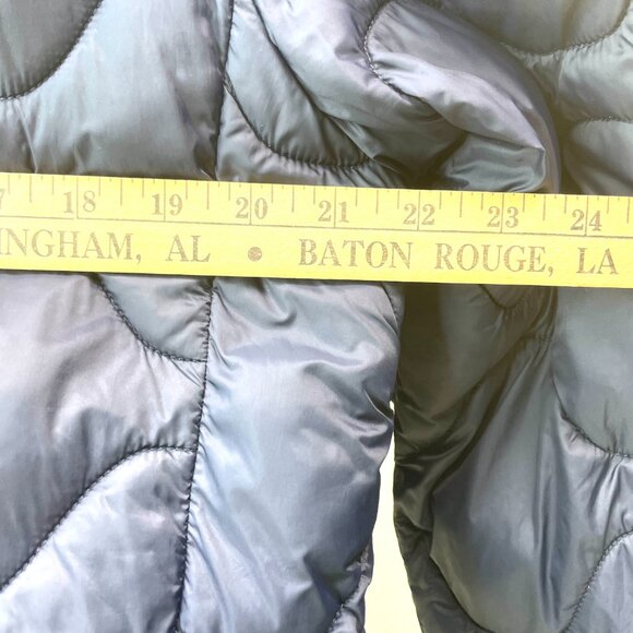 Woolworths Men’s Quilted Jacket – Size Large, Navy Blue, Water & Wind Resistant - Picture 12 of 13